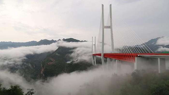 　　北盤江第一橋(資料圖)