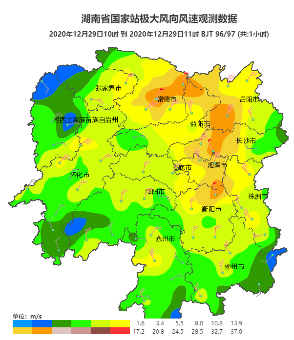 大風(fēng)觀測(cè)表