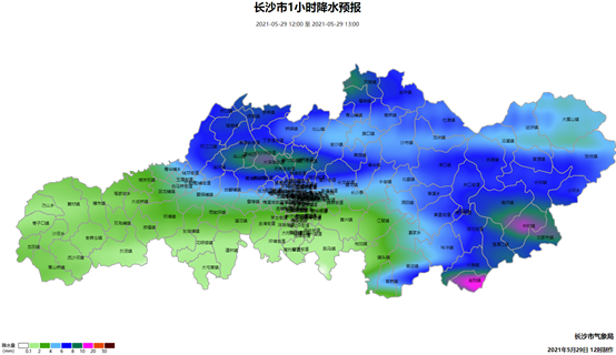 13時長沙降雨量