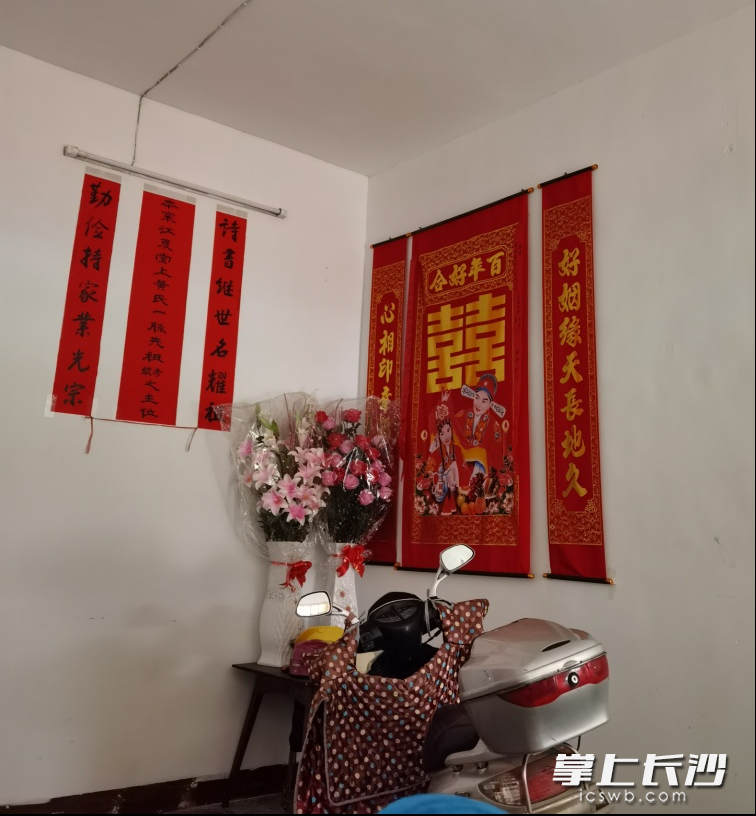 老鄉(xiāng)騰出婚房，給核酸檢測(cè)醫(yī)療隊(duì)員休息,。   受訪者供圖