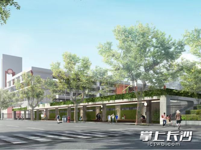 長(zhǎng)沙市一中城南中學(xué)效果圖,。