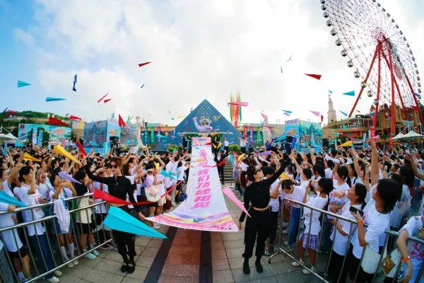 長(zhǎng)沙世界之窗開展畢業(yè)大典端午游園活動(dòng)。省文旅廳供圖