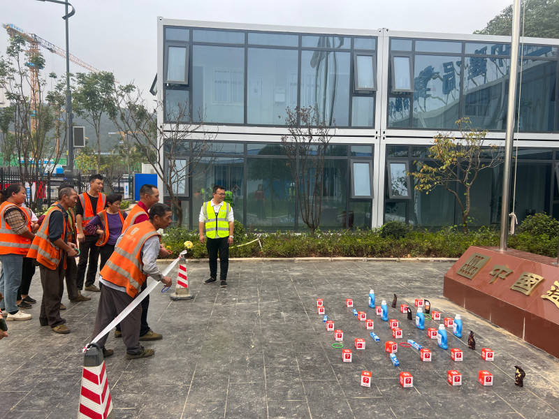 9月27日,，中建三局湘江科創(chuàng)基地二期項目舉辦了一場趣味十足的“工地運動會”,。均為 通訊員 彭琴 陳琦 攝影報道