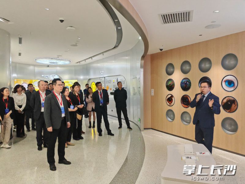 跨國公司高管考察愛爾眼科,。