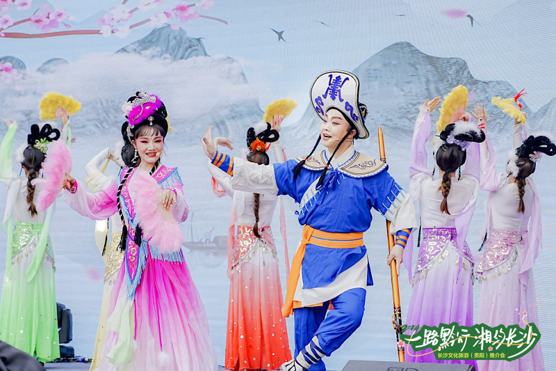 花鼓戲表演