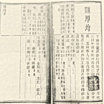 道光十七年《續(xù)刻岳麓書(shū)院同門齒譜》書(shū)影,。圖片選自《岳麓書(shū)院史》