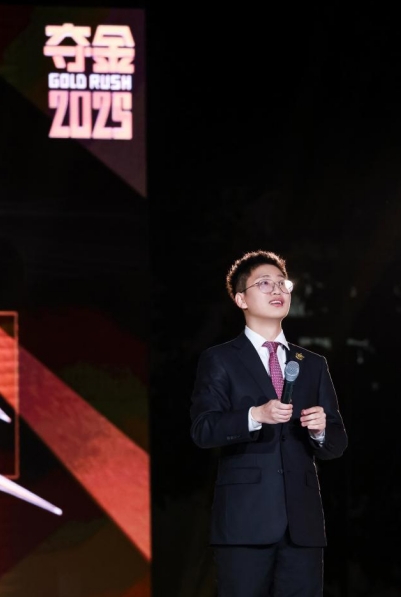 《奪金2025》選手——湖南大學(xué)李鎵睿。均為節(jié)目組供圖　　