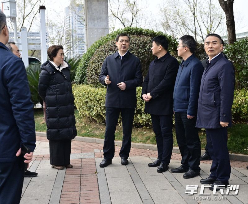 副省長(zhǎng),、市長(zhǎng)周海兵在岳麓山·橘子洲旅游區(qū)檢查安全生產(chǎn)工作,。 長(zhǎng)沙晚報(bào)全媒體記者 余劭劼 攝