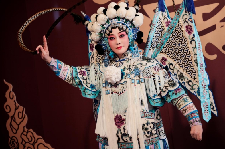 肖笑波《楊門女將·團(tuán)圓》。均為湖南衛(wèi)視供圖