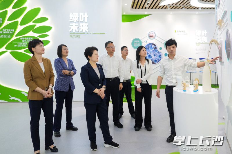長沙綠葉生物科技有限公司調(diào)研現(xiàn)場,。