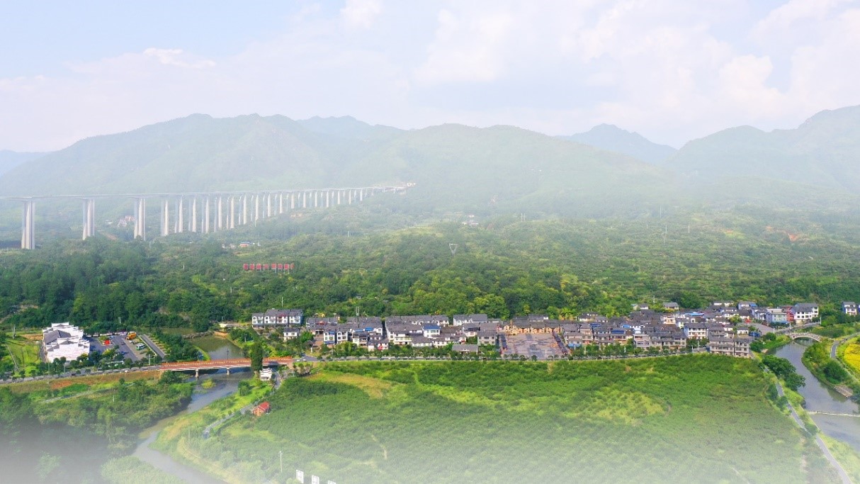 △沙洲瑤族村全景