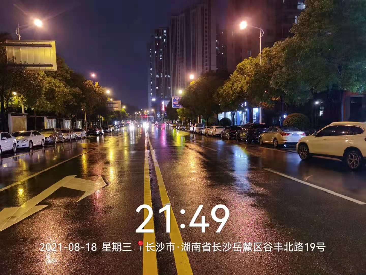 經緊急排澇,，部分路段積水已排出。