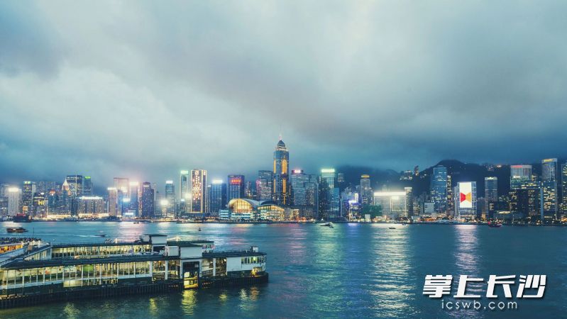 香港維多利亞灣,。