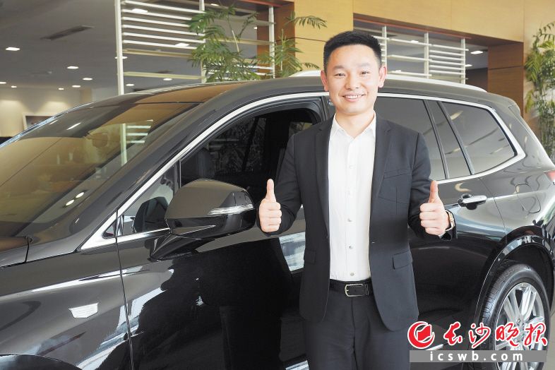 湖南九城集團(tuán)凱迪拉克4S店總經(jīng)理黃顧 車展組委會(huì)供圖
